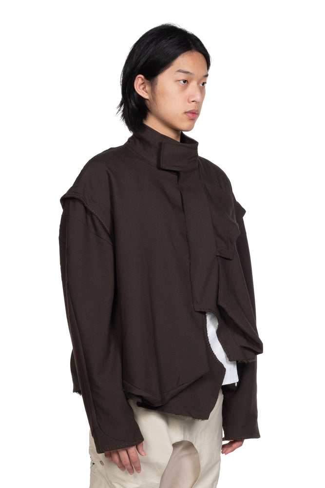 Aenrmous Deepi Crescent Jacket Brown