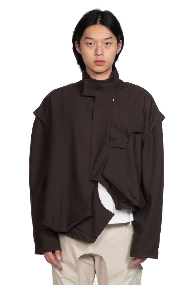 Aenrmous Deepi Crescent Jacket Brown