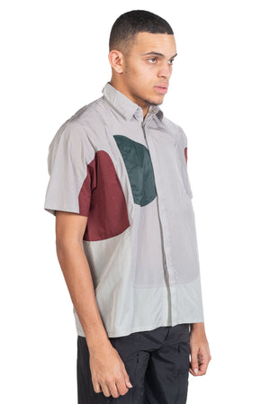 Attempt Structured Contrast Colour Shirt