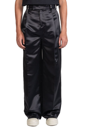We11done Black Oversized Wide Pants