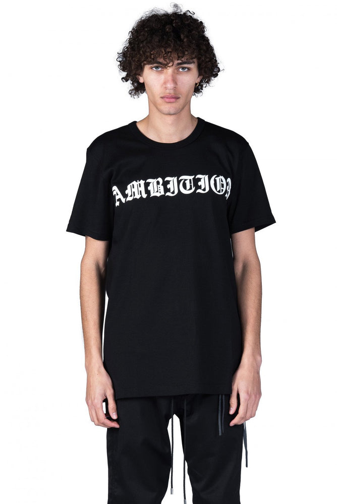 Mastermind World Black Ambition Print T-shirt