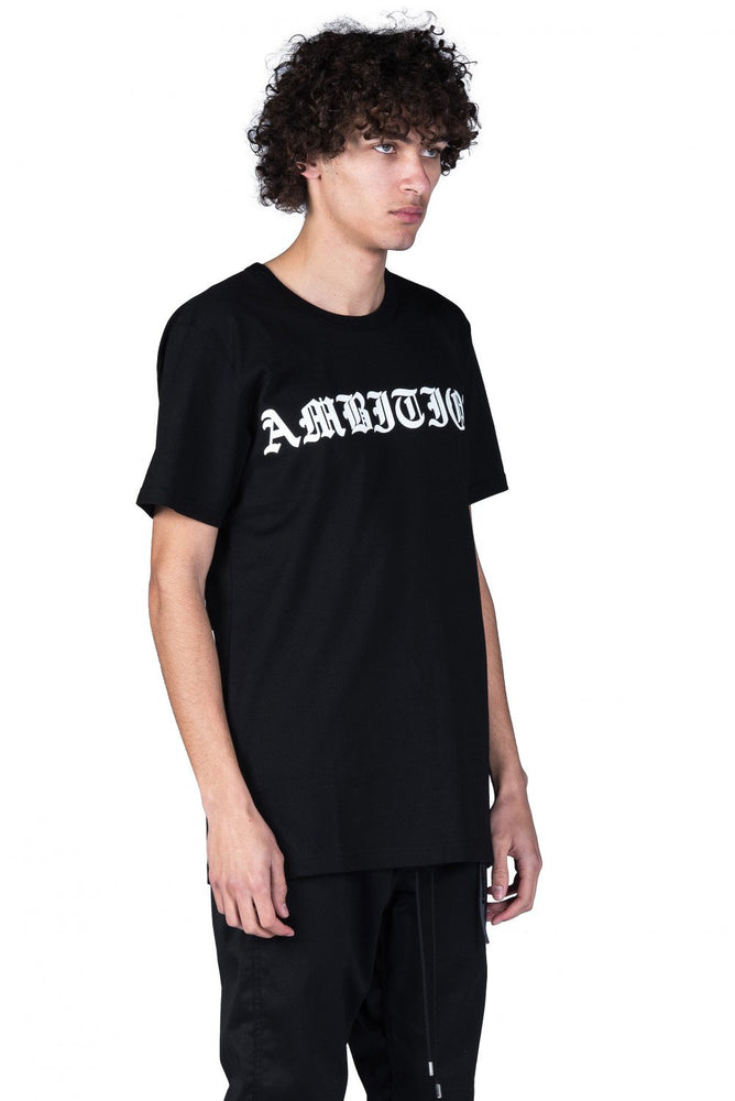 Mastermind World Black Ambition Print T-shirt