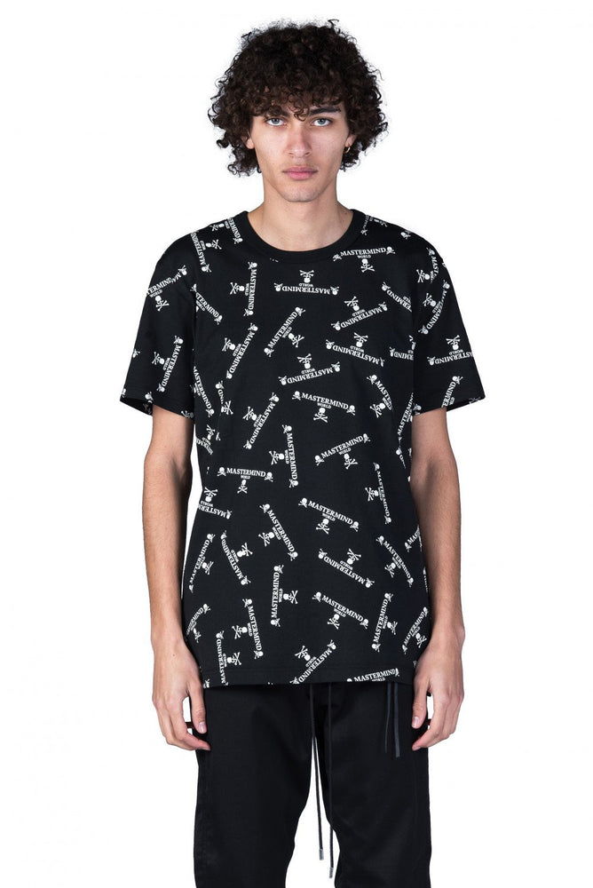 Mastermind World Black Logo T-shirt