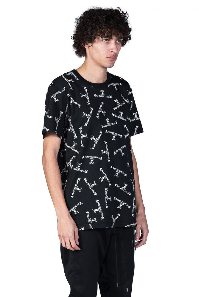 Mastermind World Black multi Logo T-shirt
