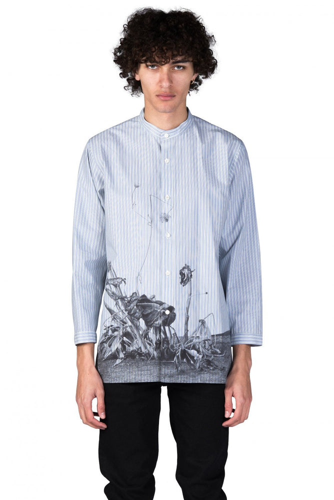 Christian Dada Blue Akari Print Shirt.