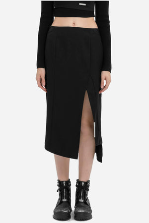 C2h4 Asymmetrical Fitted Skirt