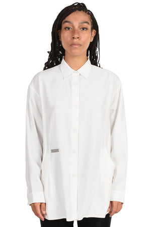 C2H4 Layered Hollowed-Out Tailored Shirt