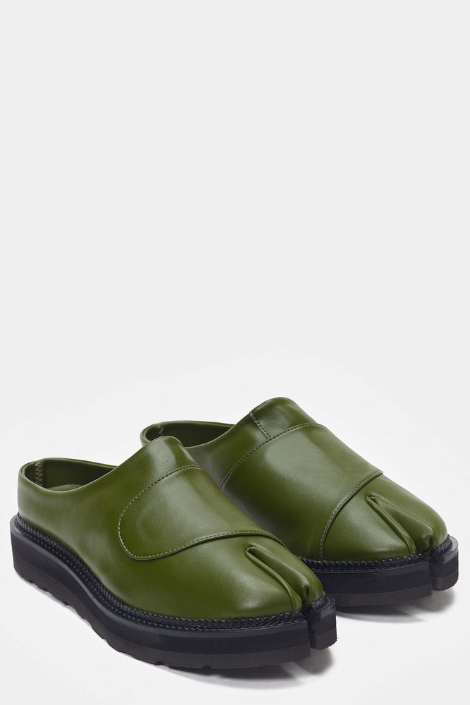 P. Andrade Capelobo Mule Tabis Green