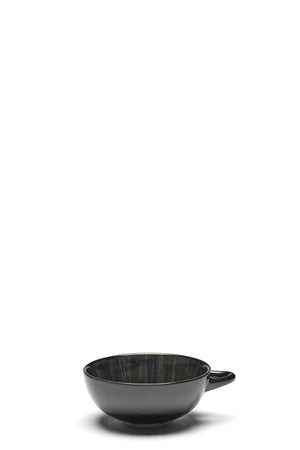 Ann Demeulemeester x Serax Off-White Black Expresso Cup 8 cl