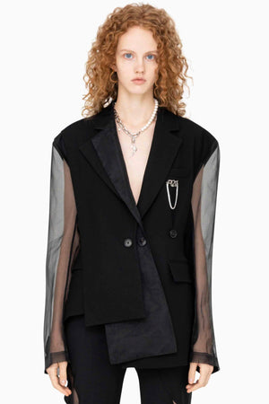 Feng Chen Wang Layered Suit Jacket