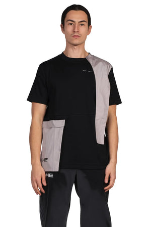 Heliot Emil T-shirt with Tech Panels