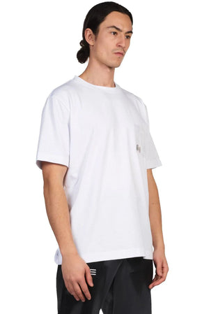 Heliot Emil White PVC pocket T-shirt