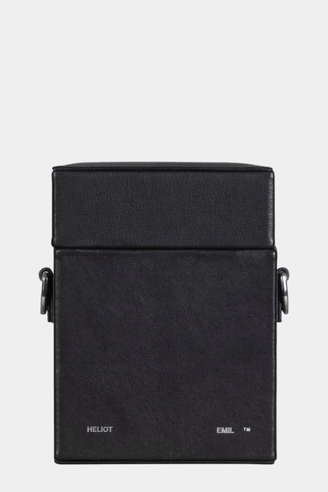 Heliot Emil Leather Strap Box Bag