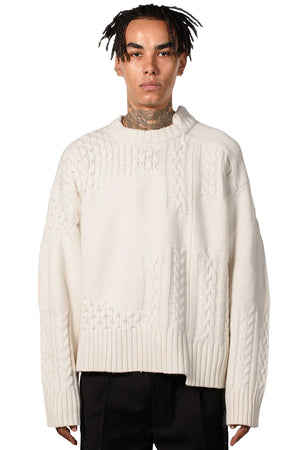 Feng Chen Wang Intarsia Pullover Sweater