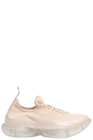 Grounds Interstellar Nude Clear Trainers
