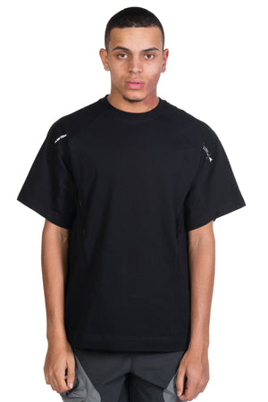 Attempt Invisible Pocket T-shirt Black