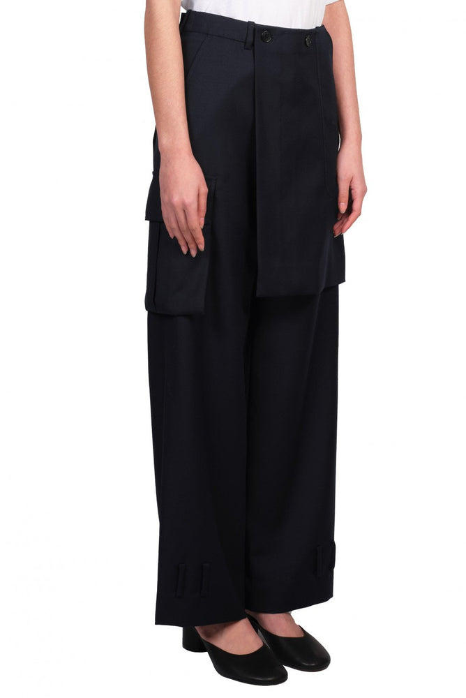 Jiwon Yun Faux Leather Shirt for women