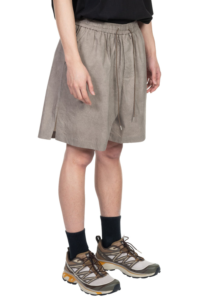 Joe Chia Boxing Shorts Stone