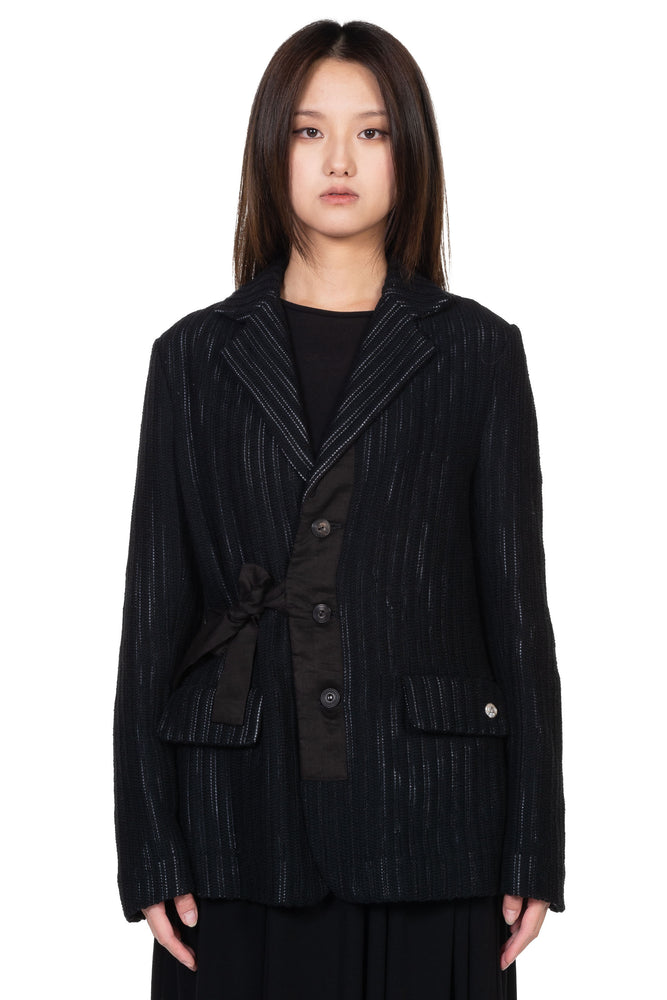 A Tentative Atelier Layered Knitted Jacket