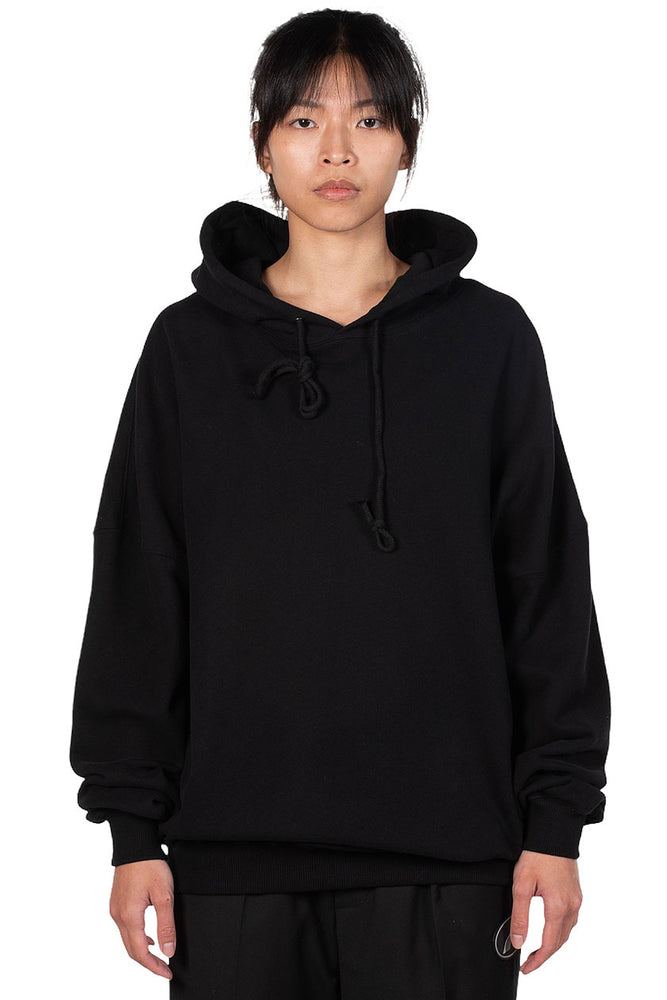 We11done Logo Hoodie With Strings