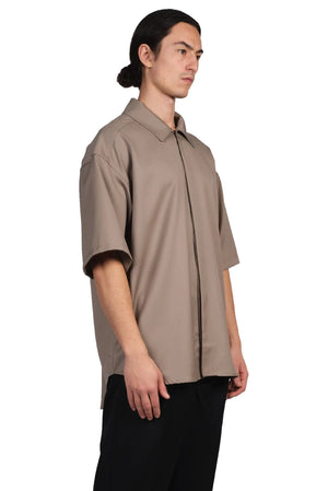 Lownn Taupe Short Sleeve Shirt