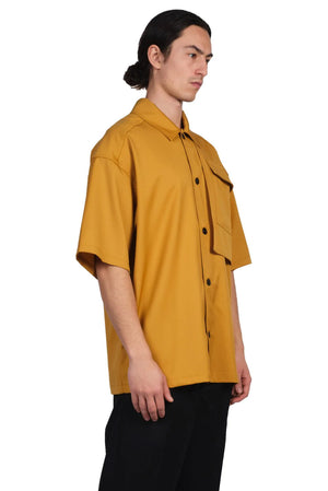 Lownn Yellow Short Sleeve Shirt