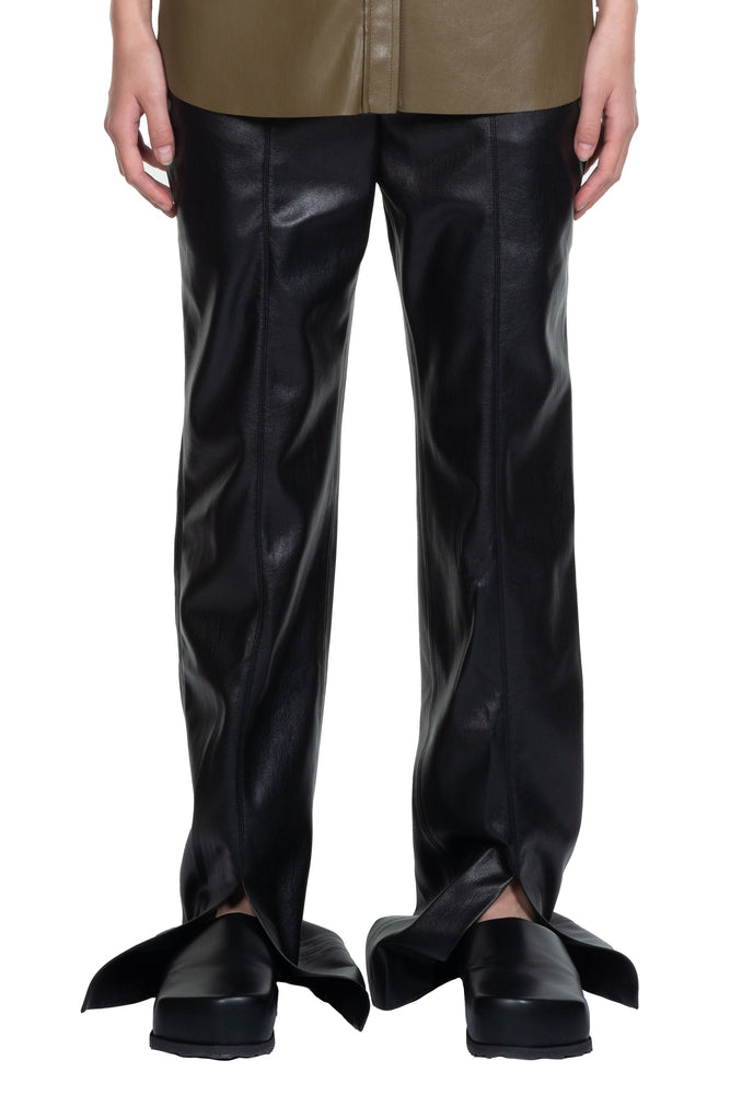Nanushka Masa Split Front Pants Black