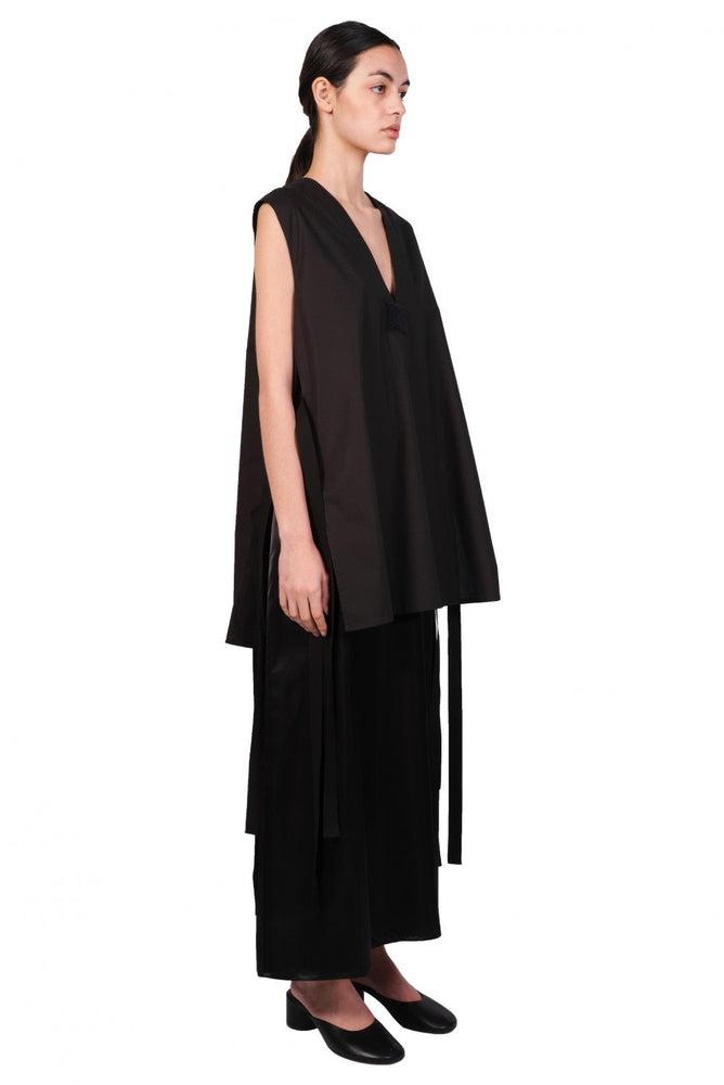 MM6 Black Deconstructed Dress