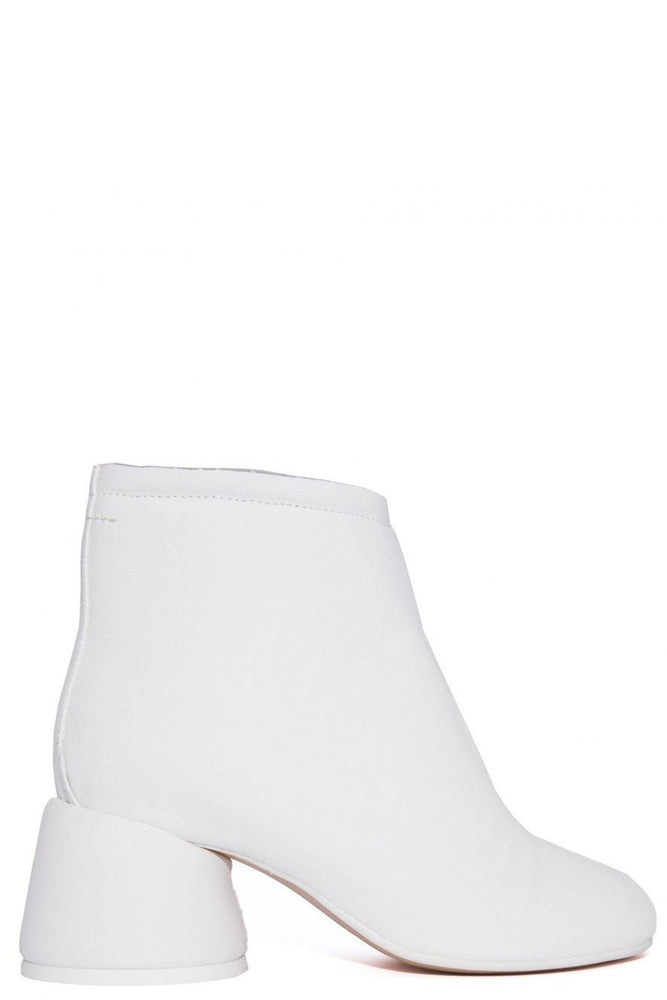 MM6 White Padded Boot