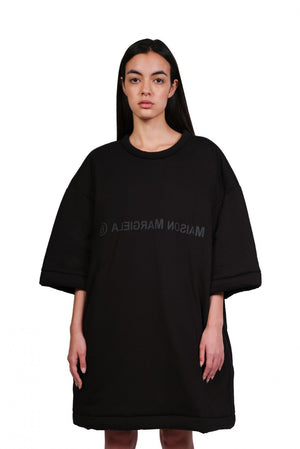 MM6 Maison Margiela Black Padded Dress