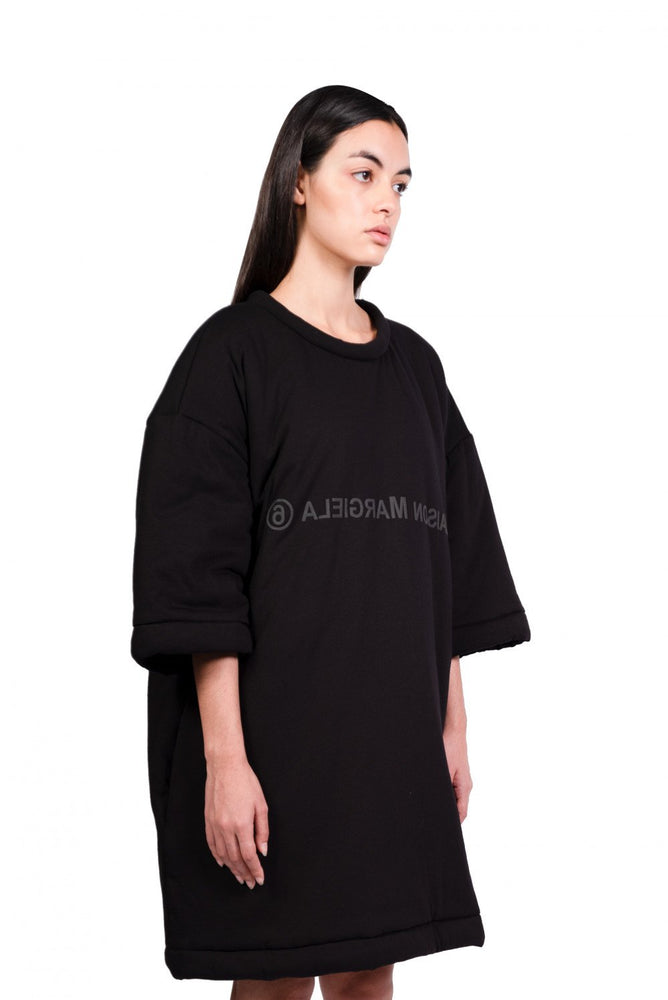 MM6 Maison Margiela Black Padded Dress