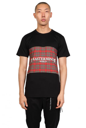 Mastermind World Black & Tartan T-shirt
