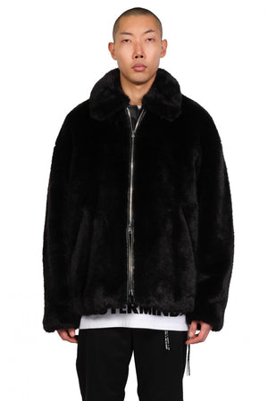 Mastermind World Faux Fur Coat