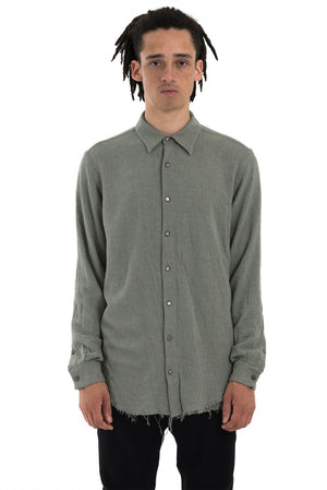 Forme D'Expression AW18 Clay Grey Juxtaposed Shirt