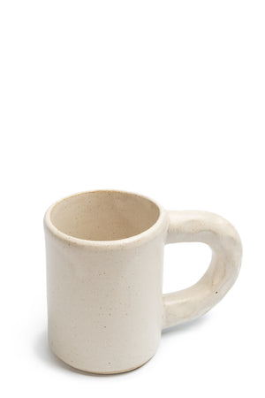 Olivia Fiddes Squeezed Mug Cream