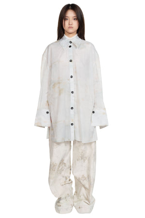 Peng Tai Cotton Chemise Oversize Frost