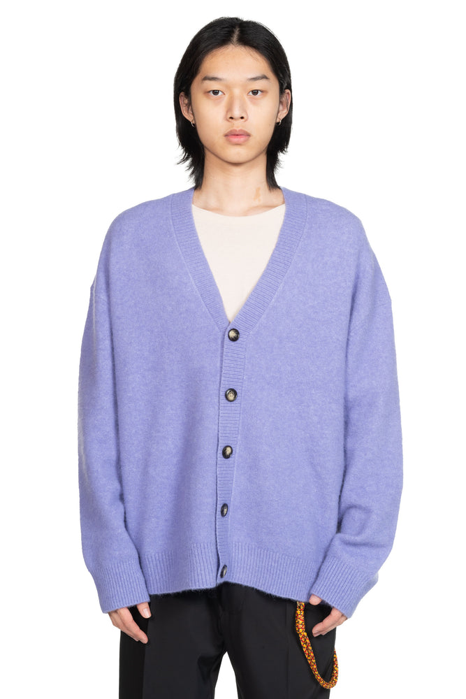 Nanushka Prim Brushed Cardigan Lilac