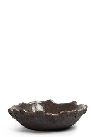 Olivia Fiddes Squeezed Bowl Brown