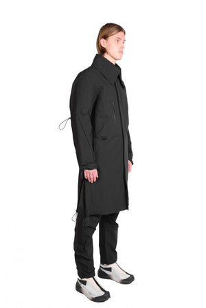Tobias Birk Nielsen Black Long Coat