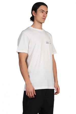 Tobias Birk Nielsen Off-White Printed T-shirt