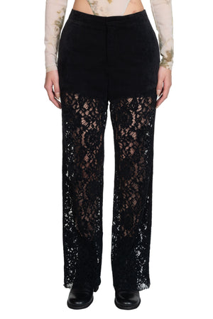 Oude Waag Velvet and Lace Trousers