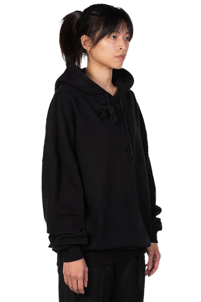 We11done Logo Hoodie With Strings