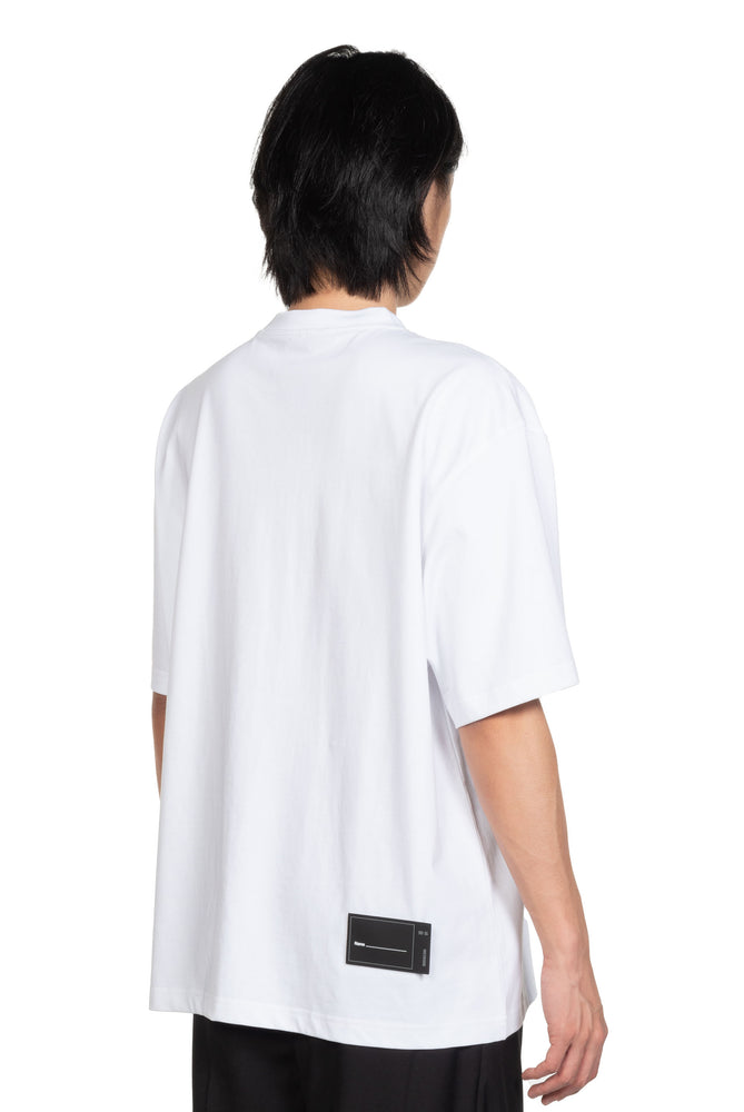 We11done White Wapen Logo T-shirt