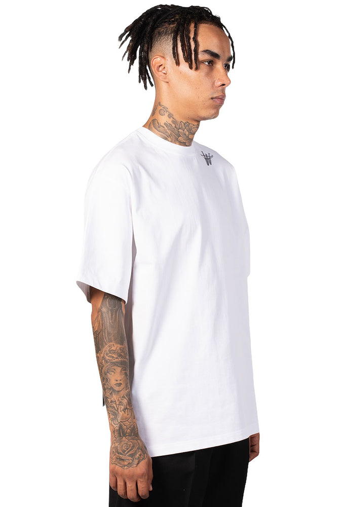 We11done White WD Logo T-shirt